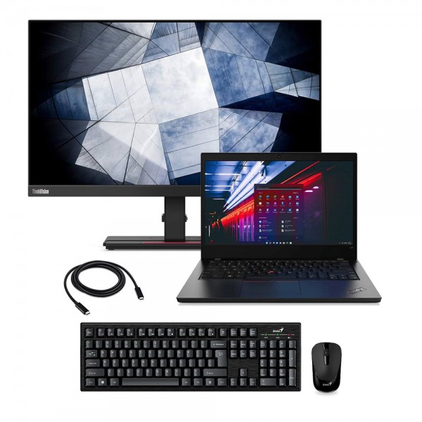 Lenovo ThinkPad L14 Gen2 i3-1115G7, 16GB, 256GB SSD + 24'' 2k USB-C Lenovo ThinkPad L14 Gen2 i3-1115G7, 16GB, 256GB SSD + 24'' 2k USB-C